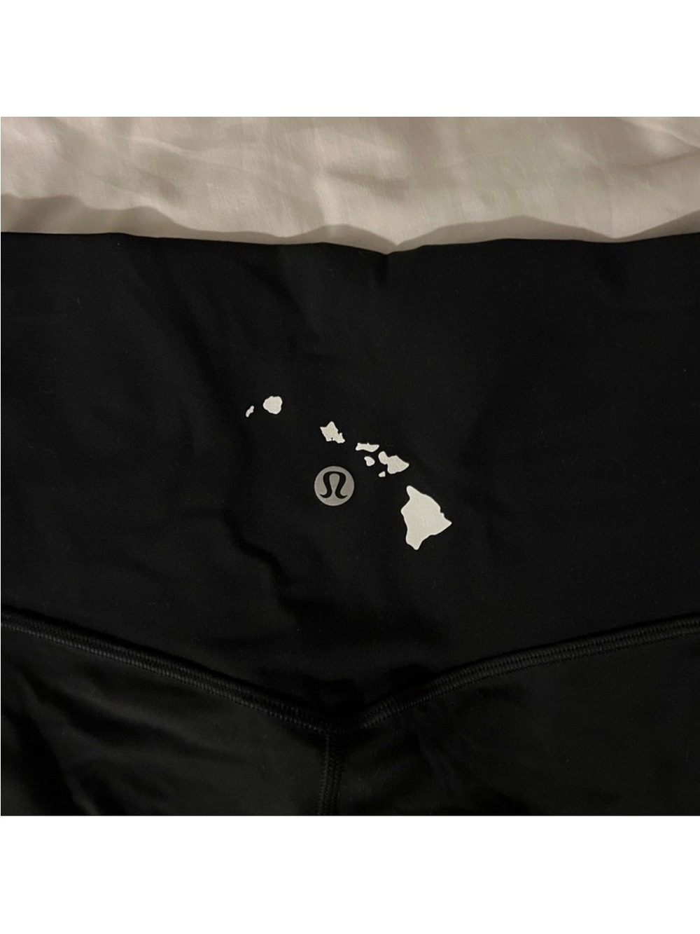 lululemon athletica Black High-Rise Athletic Bike Shorts Hawaii Islands - Picture 6 of 6